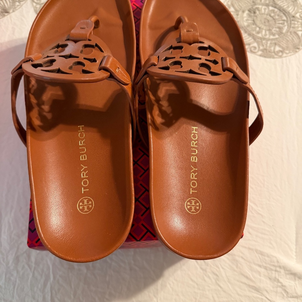 Tory Burch Brown Sandals - Picture 2 of 5